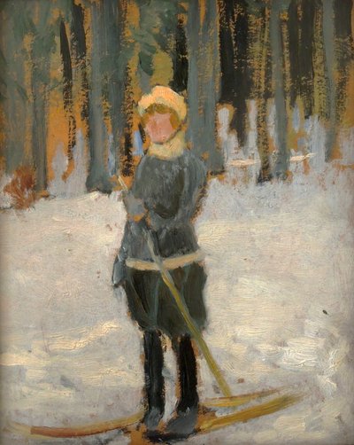 Sledding in the Forest by Karel Spillar